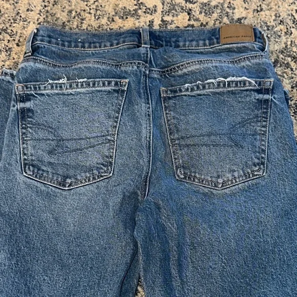 American Eagle Super High Rise Straight fit jeans size 6 short - Picture 5 of 5